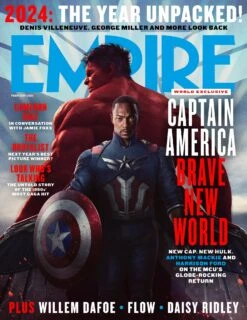 Empire Magazine Feb 2025: CAPTAIN AMERICA - BRAVE NEW WORLD Harrison Ford