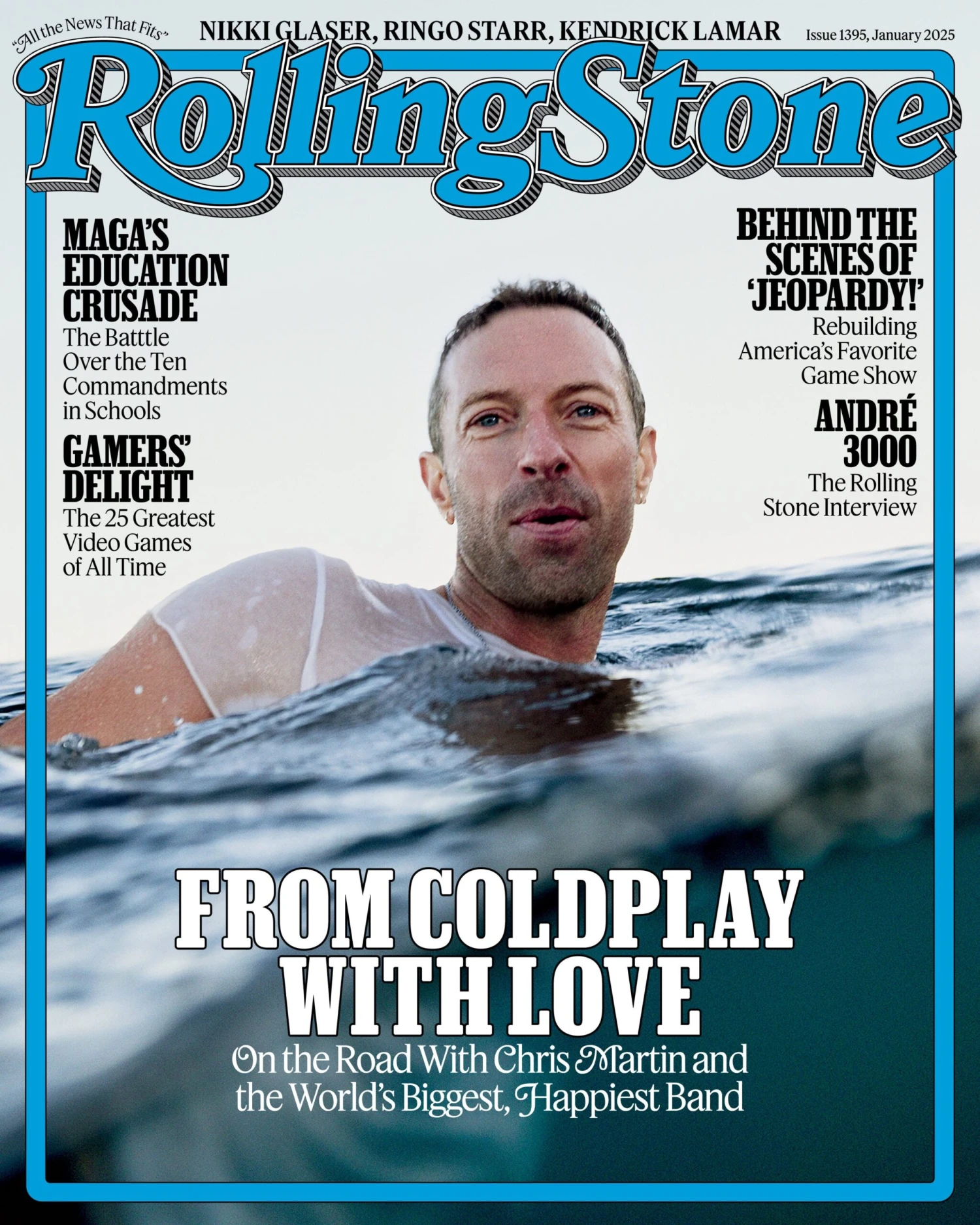 USA ROLLING STONE MAGAZINE - JANUARY 2025- COLDPLAY CHRIS MARTIN (IN STOCK) 3 USA ROLLING STONE MAGAZINE - JANUARY 2025- COLDPLAY CHRIS MARTIN (IN STOCK)