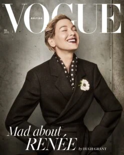 BRITISH Vogue UK Magazine February 2025 - Renee Zellweger By Hugh Grant