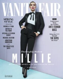 VANITY FAIR MAGAZINE - MARCH 2025 - MILLIE BOBBY BROWN COVER #1