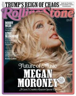 MEGAN MORONEY - ROLLING STONE MAGAZINE - APRIL 2025 - NEW