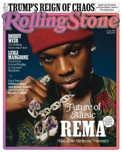 REMA - IVAN CORNEJO - BENSON BOONE ROLLING STONE MAGAZINE - APRIL 2025 - NEW