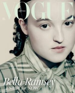 BRITISH Vogue UK Magazine April 2025 - Bella Ramsey The Last Of Us