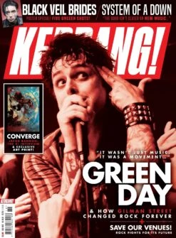 KERRANG Magazine 12 May 2018 - Green Day Converge Black Veil Brides SOAD