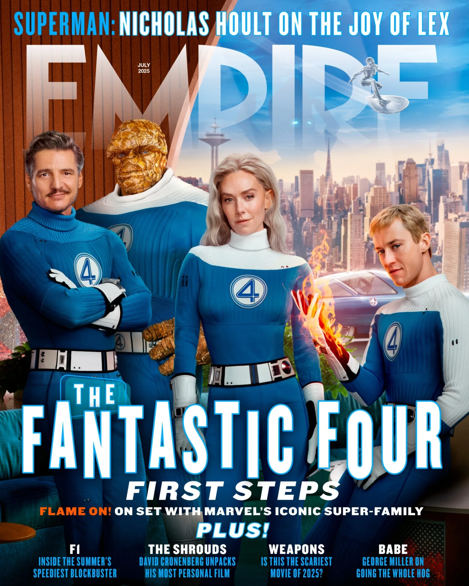 Empire Magazine July 2025 The Fantastic Four - First Steps Joseph Quinn Pedro Pascal Dakota Johnson 3 Empire Magazine July 2025 The Fantastic Four - First Steps Joseph Quinn Pedro Pascal Dakota Johnson