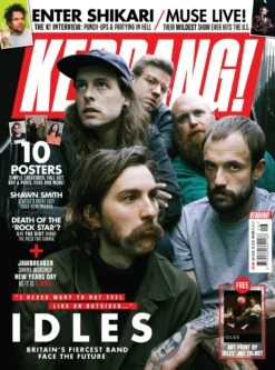 KERRANG! Magazine April 2019: IDLES Shawn Smith ENTER SHIKARI Muse Live!