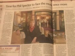 TELEGRAPH REVIEW 25/10/2008 DANIEL CRAIG James Bond Phil Spector