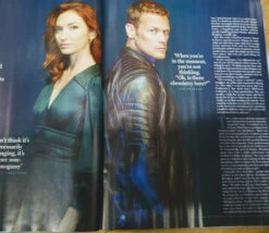 Radio Times Magazine 25 November 2023 - Sam Heughan Eleanor Tomlinson