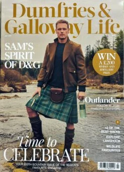 Dumfries & Galloway Life Magazine #200: SAM HEUGHAN Collectors Issue (Defective Cover)