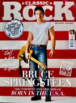 Classic Rock Magazine August 2024 Bruce Springsteen