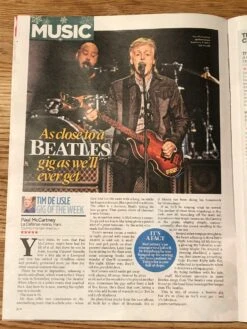 Event Magazine DECEMBER 2018: SIR PAUL McCARTNEY Robert Redford HUGH JACKMAN