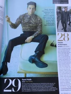 BRITISH GQ MAGAZINE Jan/Feb 2019 TIMOTHEE CHALAMET HARRY STYLES -CELEBRITY MAGAZINES IMG 0297