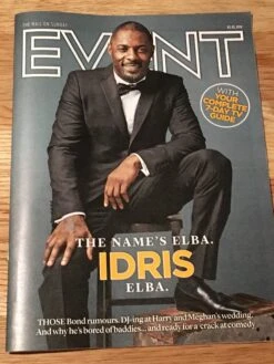 UK Event Magazine March 2019: IDRIS ELBA Jack Lowden THE BEATLES Jane Asher