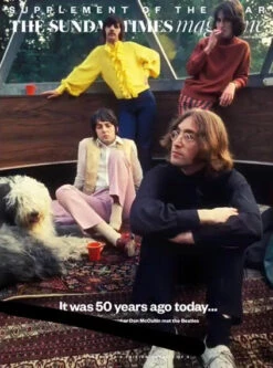 UK Sunday Times Magazine 22nd July 2018 The Beatles - Don McCullin - Cover 3