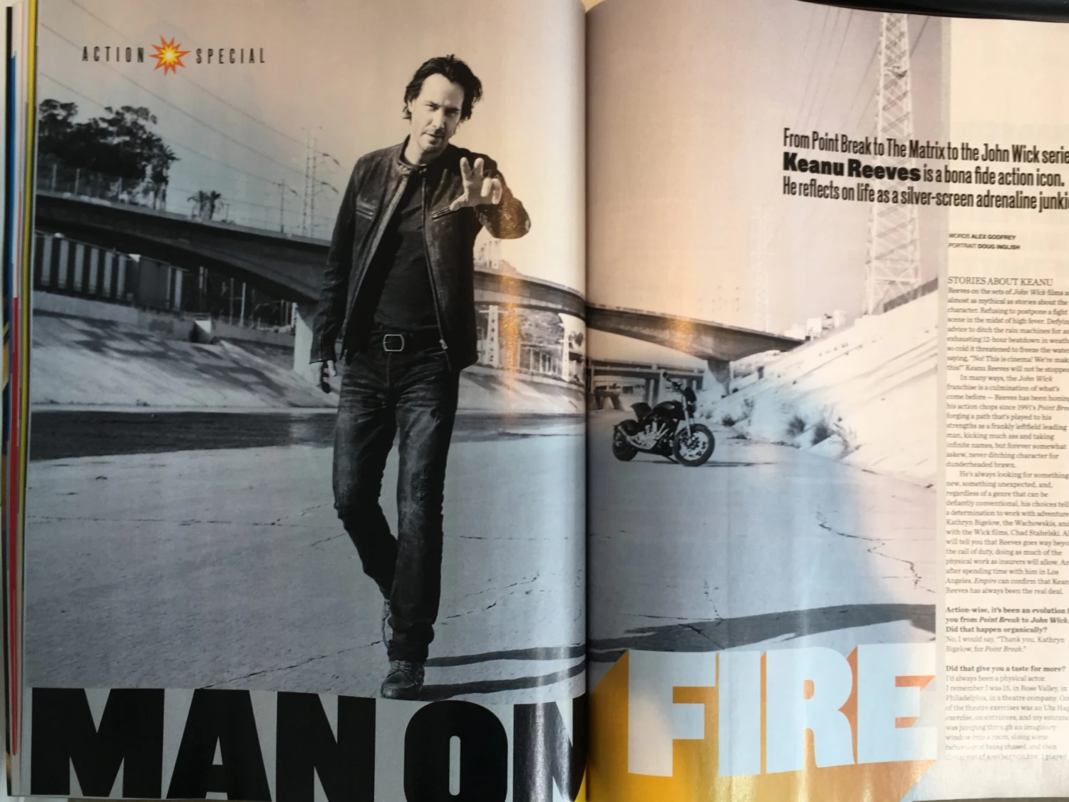 Empire Magazine June 2019: JOHN WICK CHAPTER 3 (KEANU REEVES) COVER - TARON EGERTON 4 Empire Magazine June 2019: JOHN WICK CHAPTER 3 (KEANU REEVES) COVER - TARON EGERTON - Image 2