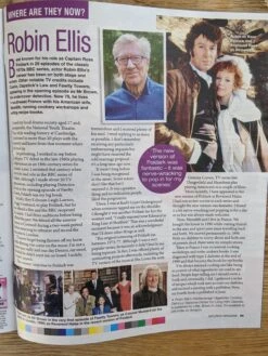 UK Saturday Magazine April 25 2020: Robin Ellis (Poldark) Michelle Hardwick