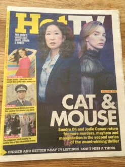 HOT TV Magazine May 2019: KILLING EVE Jodie Comer & Sandra Oh