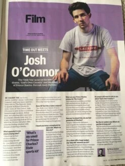 TIME OUT LONDON Magazine July 2019: JOSH O'CONNOR Interview CLIVE OWEN