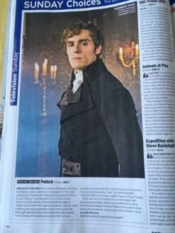 UK Radio Times Magazine 27 July 2019: Sam Heughan Outlander Jack Farthing Tuppence Middleton 9 UK Radio Times Magazine 27 July 2019: Sam Heughan Outlander Jack Farthing Tuppence Middleton -CELEBRITY MAGAZINES IMG 3162