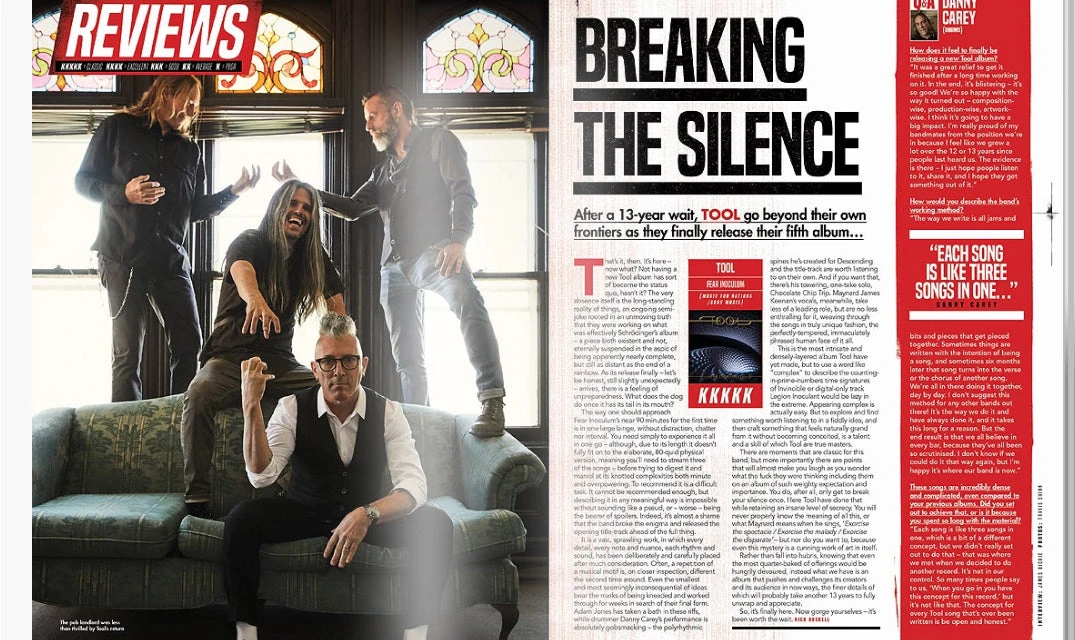 KERRANG! Magazine Aug 24 2019: Knocked Loose + Art Print - Tool Machine Head 4 KERRANG! Magazine Aug 24 2019: Knocked Loose + Art Print - Tool Machine Head - Image 2