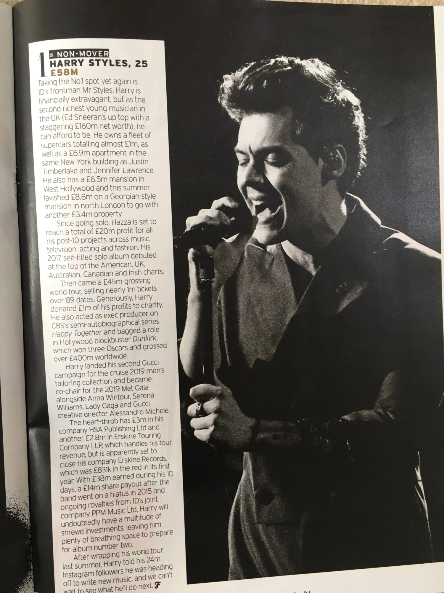 UK FABULOUS Magazine Sept 2019: HARRY STYLES Louis Tomlinson NIALL HORAN Zayn Liam Payne 3 UK FABULOUS Magazine Sept 2019: HARRY STYLES Louis Tomlinson NIALL HORAN Zayn Liam Payne