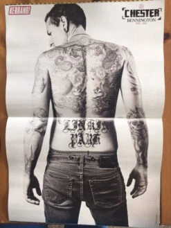 Kerrang 1684 19th August 2017 Chester Bennington Linkin Park Poster Tribute Linkin Park