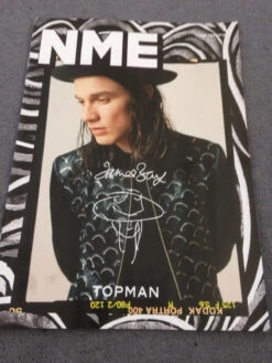 James Bay Photo Cover For Topman UK NME MAGAZINE August 18th 2017