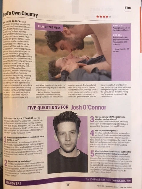 Time Out London Magazine 29 August 2017 Danielle Macdonald Josh O'Connor Alma Tom Hiddleston 5 Time Out London Magazine 29 August 2017 Danielle Macdonald Josh O'Connor Alma Tom Hiddleston - Image 3