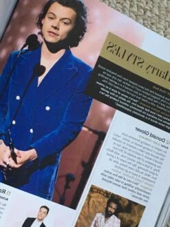 UK GQ Magazine Jan 2020: Timothee Chalamet Harry Styles Richard Madden Cody Fern