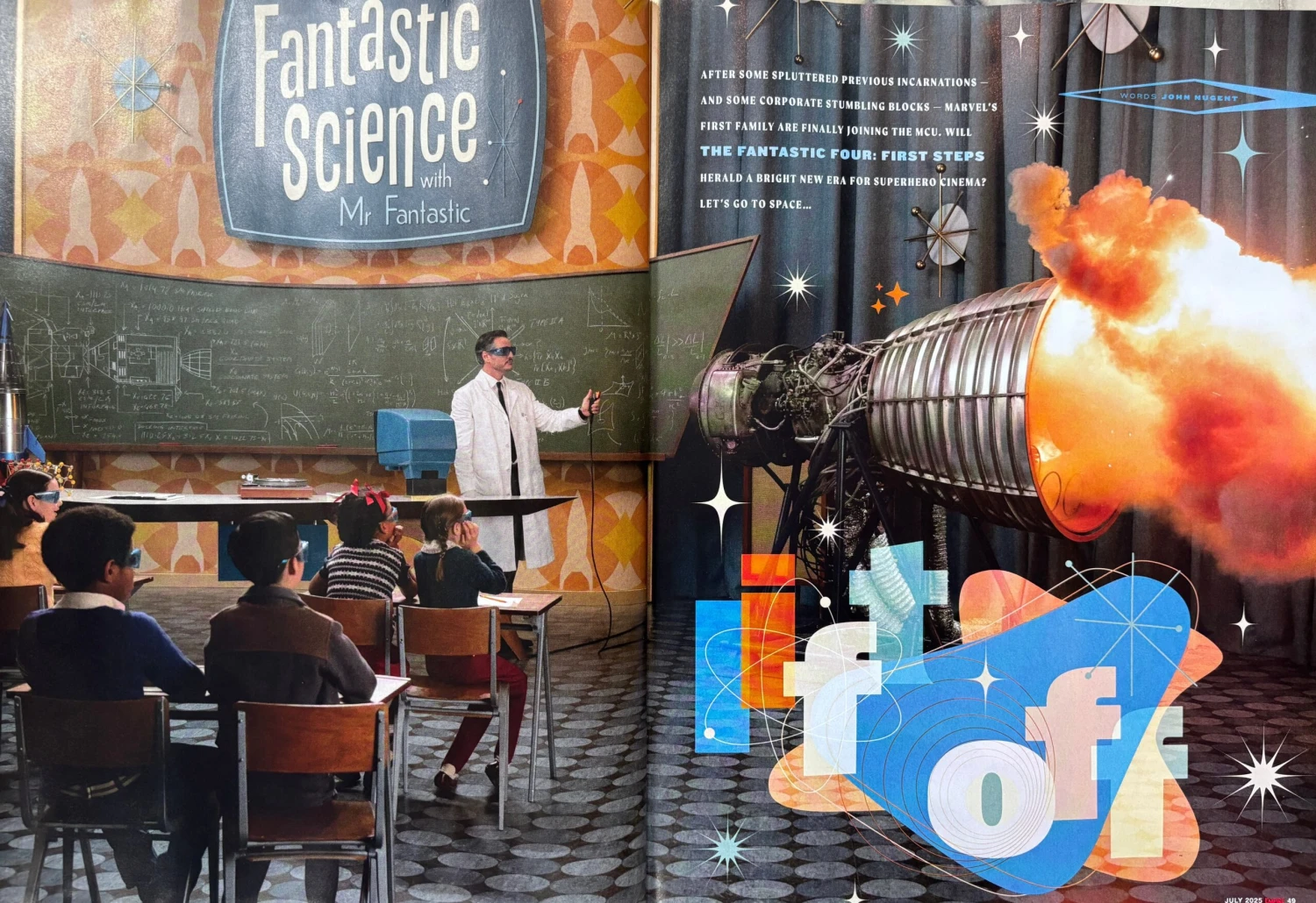 Empire Magazine July 2025 The Fantastic Four - First Steps Joseph Quinn Pedro Pascal Dakota Johnson 6 Empire Magazine July 2025 The Fantastic Four - First Steps Joseph Quinn Pedro Pascal Dakota Johnson - Image 4