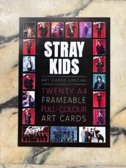 Stray Kids Art Cards Special Magazine 2025 - 20 Frameable Cards - 2 Giant Posters 12 Stray Kids Art Cards Special Magazine 2025 - 20 Frameable Cards - 2 Giant Posters -CELEBRITY MAGAZINES IMG 6194