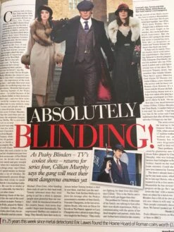 Weekend Magazine November 2017 David Suchet Cillian Murphy Shania Twain Jodie Comer -CELEBRITY MAGAZINES IMG 6204