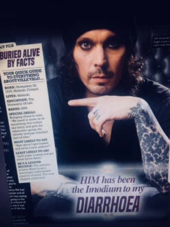 Kerrang! Magazine 6th January 2018 Ville Valo Him - His Final Interview -CELEBRITY MAGAZINES IMG 7529