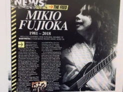 Kerrang! Magazine January 2018 MACHINE HEAD Fast Eddie Clarke VILLE VALO Babymetal