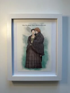 Outlander Inspired A5 Hand-Illustrated Art Print 8 Outlander Inspired A5 Hand-Illustrated Art Print -CELEBRITY MAGAZINES IMG 8467