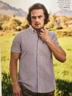 UK GQ Magazine 2018 Sam Heughan Outlander NEW Photo Shoot For Barbour -CELEBRITY MAGAZINES IMG 8835