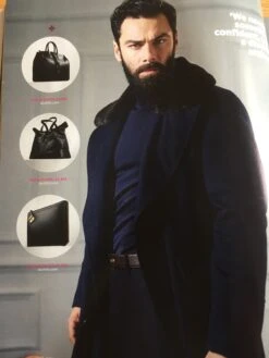 British GQ Magazine February 2018 Aidan Turner Photo Shoot -CELEBRITY MAGAZINES IMG 8892
