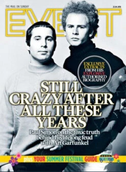 UK EVENT Magazine 22 April 2018 PAUL SIMON Art Garfunkel TINA TURNER Dua Lipa