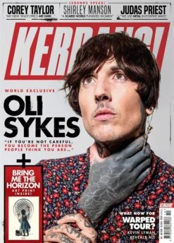KERRANG! Magazine March 2018: OLI SYKES Bring Me The Horizon COREY TAYLOR Judas Priest