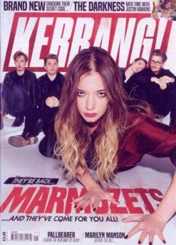 Kerrang! Magazine Oct 14 2017 Marmozets Marilyn Manson Tom Petty Justin Hawkins