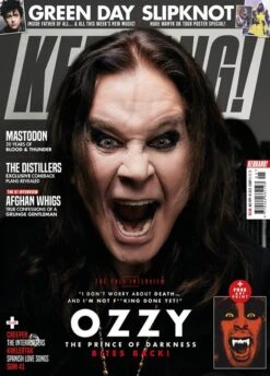 KERRANG! Magazine Feb 2020: Ozzy Osbourne Cover + Exclusive Art Print - Slipknot