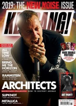 UK KERRANG! January 2019: ARCHITECTS Babymetal GHOST Mike Shinoda Bring Me The Horizon -CELEBRITY MAGAZINES KERRANG 05012019