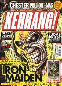 Kerrang! Magazine August 2018: Iron Maiden Cover And Legacy Of The Beast Art Print