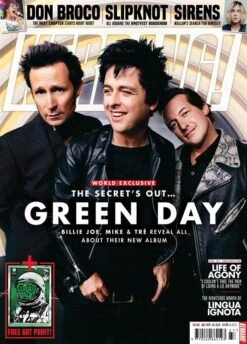 KERRANG! Magazine Sept 14 2019: Green Day Cover Interview + Art Print - Slipknot