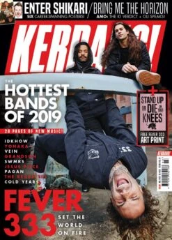 KERRANG! Magazine 17 Jan 2019 Fever 33 + IDKHOW - Bring Me The Horizon Enter Shikari