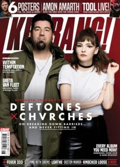 KERRANG! Magazine Nov 2019: Deftones + Chvrches - Greta Van Fleet Tool Within Temptation