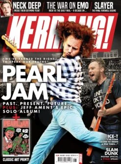 UK Kerrang! Magazine May 2018: Pearl Jam Mike Shinoda Linkin Park & Classic Art Print