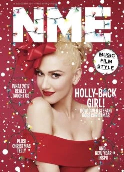 UK NME Magazine DECEMBER 2017: GWEN STEFANI No Doubt COVER & FEATURE