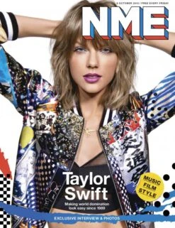 N/A 1989 TAYLOR SWIFT Photo Cover Interview UK NME MAGAZINE OCTOBER 2015