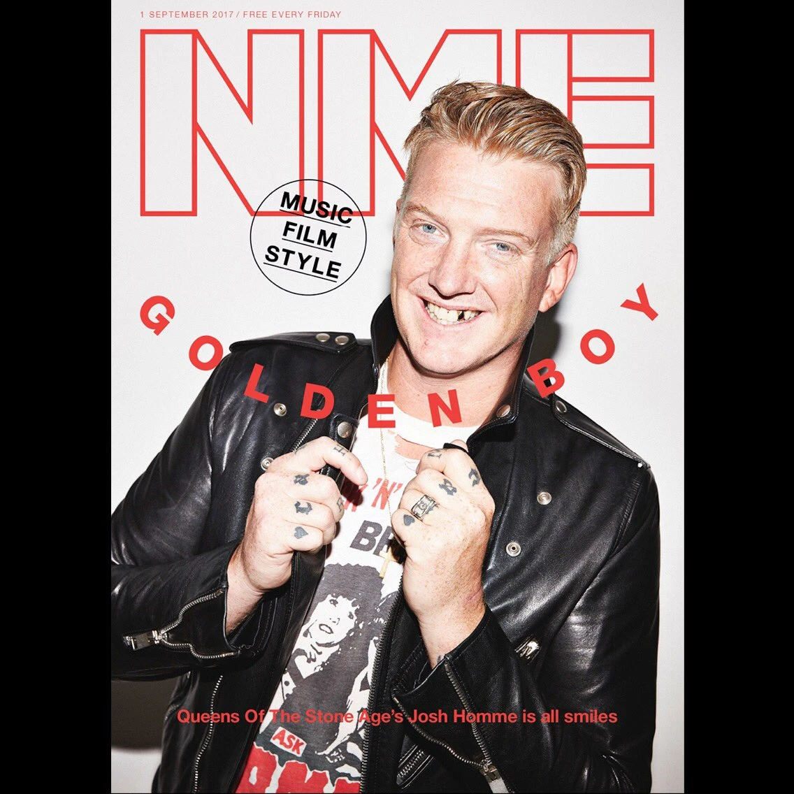 Josh Homme - Queens Of The Stone Age UK Cover NME MAGAZINE 1 September 2017 NEW 3 Josh Homme - Queens Of The Stone Age UK Cover NME MAGAZINE 1 September 2017 NEW